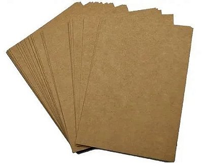 Papel Kraft  A4 250g - Pacote com 20 folhas