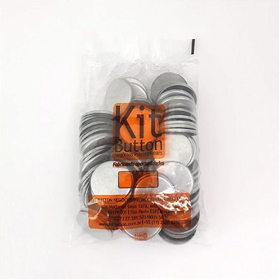 Concha Button Alumínio 45mm - Cardenas