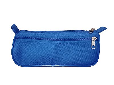 ESTOJO ESCOLAR AZUL ROYAL - AMAMOS A VIDA REAL