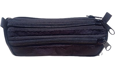 ESTOJO ESCOLAR PRETO DESIGN PREMIUM FORTE EDIÇÃO LIMITADA - AMAMOS A VIDA REAL