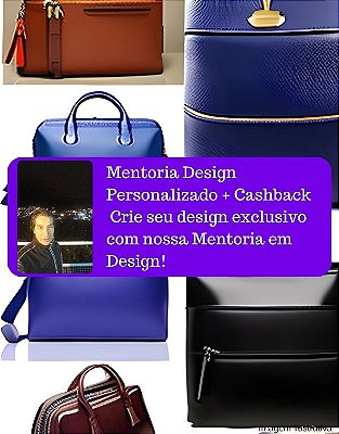 CRIAÇÃO DE DESIGNS PERSONALIZADOS: CONSULTORIA ONLINE EM DESIGN ESPECIALIZADA EM MOCHILAS, PASTAS E BOLSAS