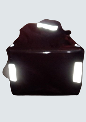 BAG MOTOBOY PERSONALIZADA | NA COR E LOGO | SÓ A CAPA PARA 60 LITROS | REFORÇOS INTERNOS DURÁVEIS