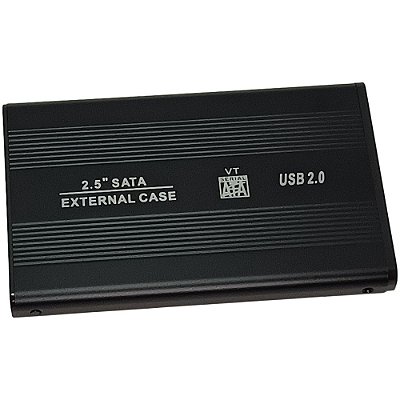 Case Hd Externo 2.5” Usb 2.0 – Preto
