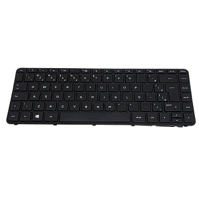 Teclado HP v139202ar1 Com Moldura
