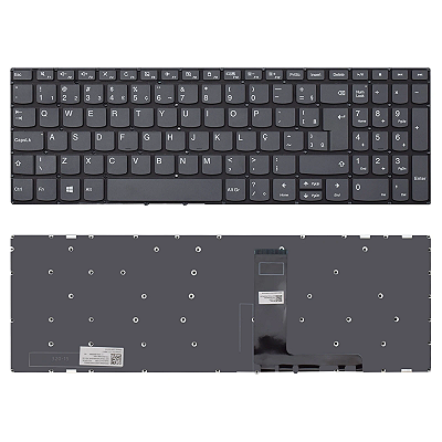 Teclado Lenovo Ideapad 3 15IGL05 - Sem iluminação