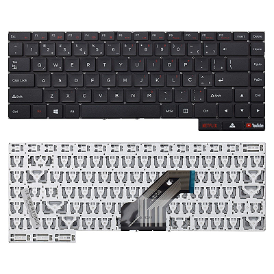 Teclado Positivo Motion I34128b