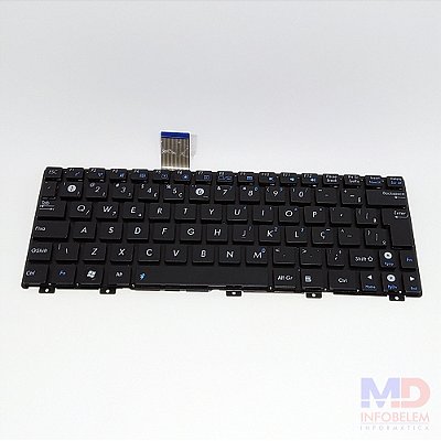 Teclado Asus Eeepc 1015p 1015pe S/ Moldura Preto