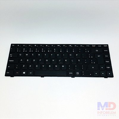 Teclado Lenovo Ideapad 100-14lby - Preto