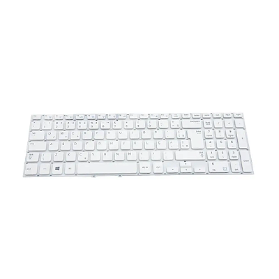 Teclado Samsung Np270 15 Pol - Np270e5e E5j 550p5c Branco