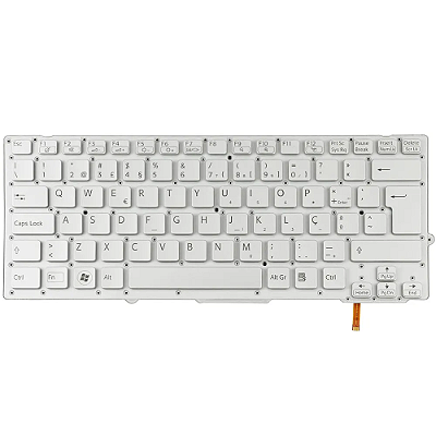 Teclado Sony Vaio Pcg-41212x - Prata - Com Backlight