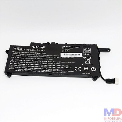 Bateria Hp Pl02xl X360 11-N026br 751875-001
