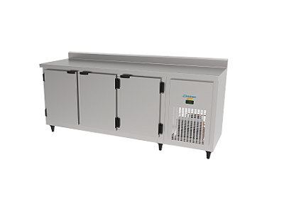 Balcão Refrigerado de Serviço 3 portas Inox 1,85 220v Kofisa.