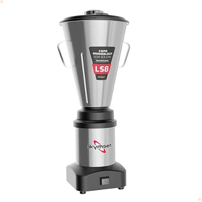 Liquidificador Comercial Inox Copo Monobloco Inox LS-06MB-N-Skymsen