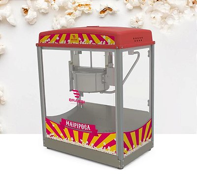 Pipoqueira Máquina de Pipoca Elétrica 220v Braesi
