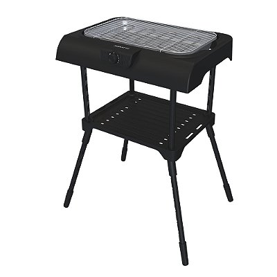 Churrasqueira Elétrica Pedestal MR.CHEFF ACHP01N-01 1800W Agratto