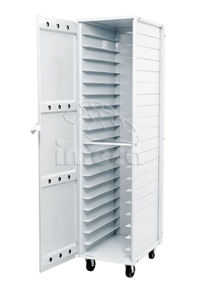 Armário Para Pão Doce Desmontado Vazio Capacidade Para 20 Assadeiras 60x40 Imeca