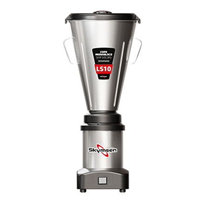 Liquidificador Comercial Copo Monobloco Inox LS-10MB-N-Skymsen