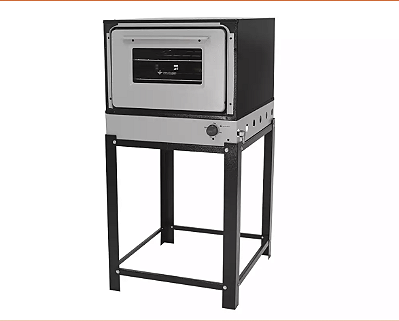 Fogão Profissional Bravo Cinza Com Pé BRFP Venâncio