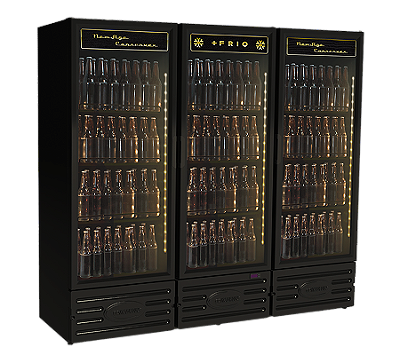 Expositor Refrigerado Vertical 3 Portas ERV 1300 Mais Frio 220v Conservex