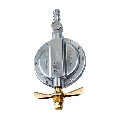 Registro Gás GLP 506/01 BT Mangueira Abraçadeira Kit Aliança