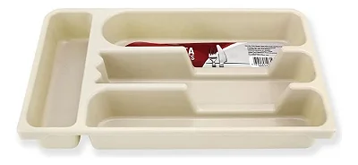 Porta Talheres Plástico 24x7x3,5cm CK4355 Clink