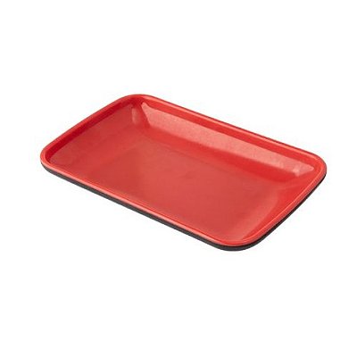 Bandeja Prato Retangular Melamina 24x15x3cm CK6525 Clink