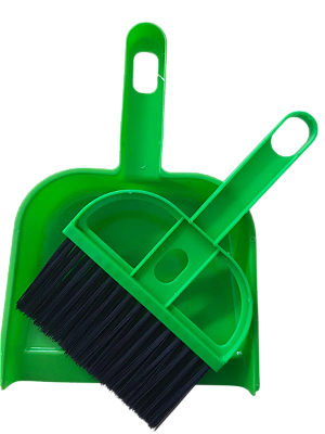 Kit Vassoura e Pá Pequena CK637 Clink