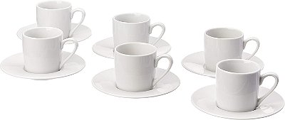 Jogo de Xícaras de Café 12 Peças JGXC-011 Hauskraft