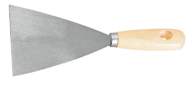 Espátula Reta Cabo de Madeira 10cm Tradição 60406 Di Solle