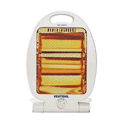 Aquecedor de Ambiente Doméstico Quartzo 800w AQ02 Ventisol