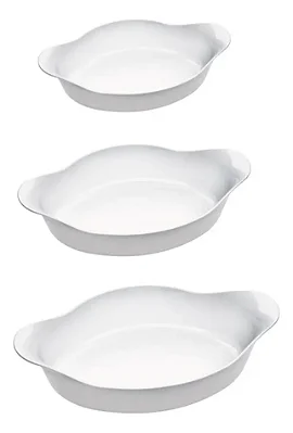 Jogo de Assadeiras 3 Peças 1596/6 Nadir