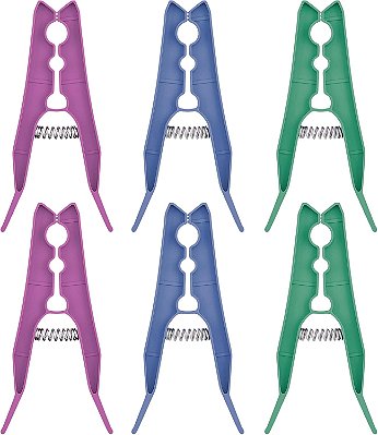 Prendedor de Roupas Bailarina 12 Peças LAV6865 Flash Limp