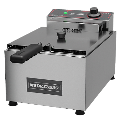 Fritador Elétrico Uma Cuba 5 Litros FRCE-05 20268 220v Metalcubas