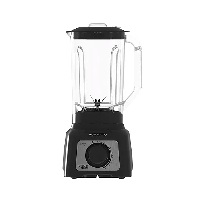 Liquidificador Turbo 15 1200w Preto 220v ALIQ05N-02 Agratto