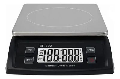 Balança para Cozinha Profissional 30kg KN Pilha e Fonte Urumax