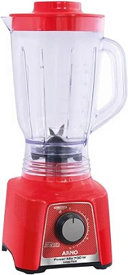Liquidificador Power Mix Vermelho LQ34 220v LN2965B2 Arno