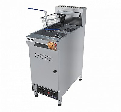 Fritador Industrial a Gás 20l Metvisa