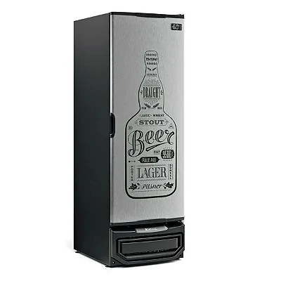 Cervejeira GCB-57PR Porta Cega Gelopar