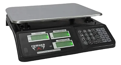 Balança Digital Cristal Liquido Com Bateria 31Kg DCRC M8 Bivolt Ramuza
