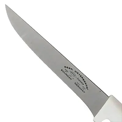 Faca para Desossar 6" Reta Cabo Branco Premium Corneta