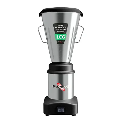 Liquidificador Inox Comercial 06L LC6 Skymsen