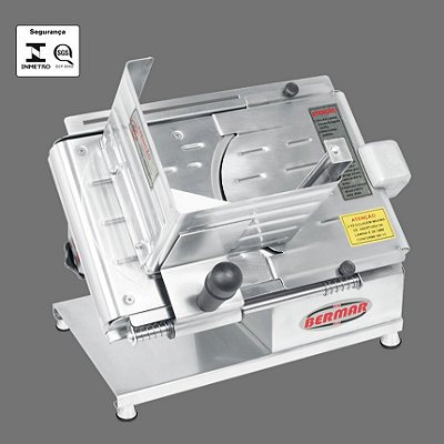Cortador de Frios Lâmina 202mm Inox BM 06 NR Bivolt Bermar