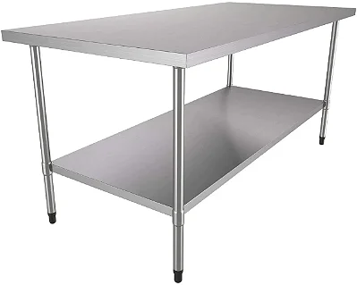 Mesa 1,90 C/Prateleira Lisa-Sulfisa