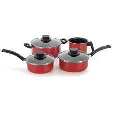 Jogo De Panelas Vermelho Essencial Com 4 Peças-MULTIFLON