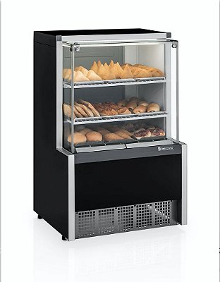 Vitrine Estufa com Bandejas Linha Aurora MEQA 075RPR 220v Gelopar