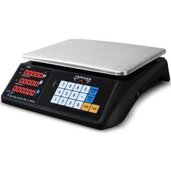 Balança Digital Touch Triplice Escala DCL 6/15/35Kg Ramuza