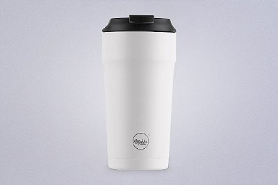 Copo Térmico para Café Coffy 470 ml White