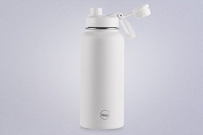 Garrafa Térmica Inox Facy 960 Ml White