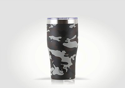 Copo Térmico  Shapy 600ML  Pownder Coating MILITAR