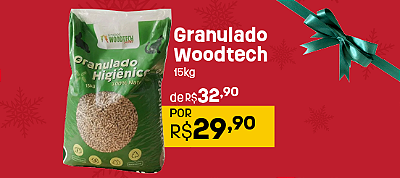 Granulado Woodtech 15kg Natal 2025